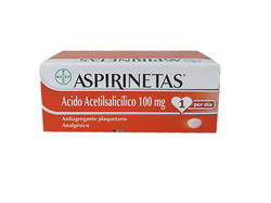 ASPIRINETA x tira 14 unidades