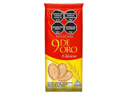 9 DE ORO BIZCOCHOS CLASICAS 200g