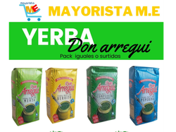 YERBA DON ARREGUI SURTIDAS