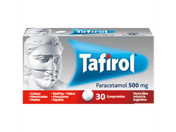 TAFIROL 500 MG tira x 10 unidades