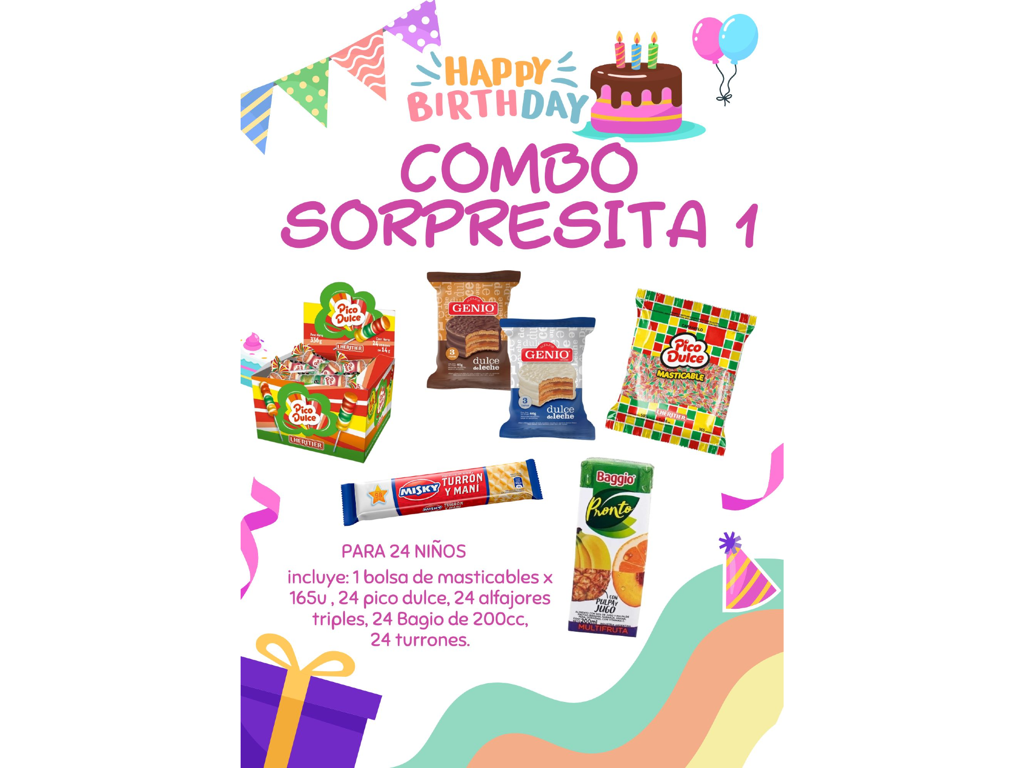 COMBOS DE SORPRESAS N°1