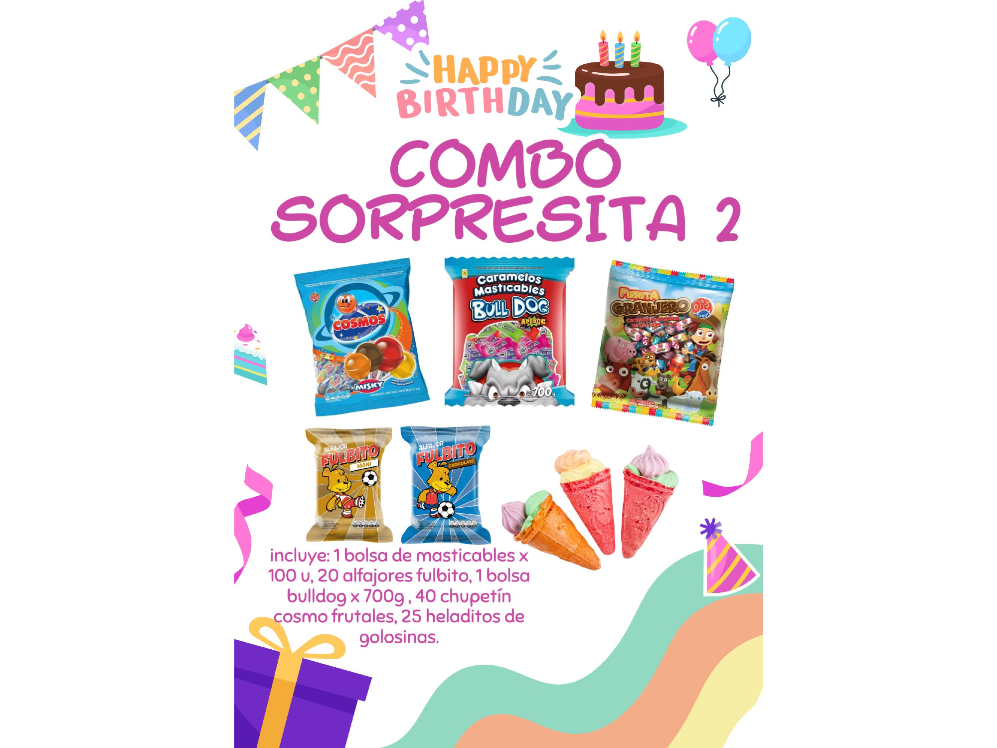 COMBOS DE SORPRESAS N°2