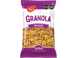 GRANOLA CON PASAS 1,5 Kg