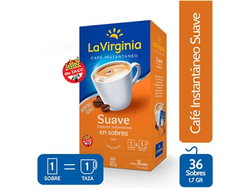 CAFE INSTANTÁNEO SUAVE -la Virginia x36 sob