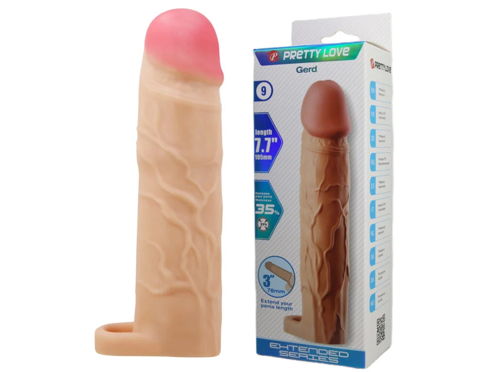 Funda alargadora de pene +7.6cm