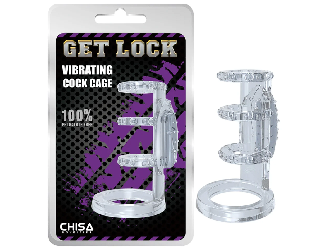 Anillo vibrador Triple para pene GetLock