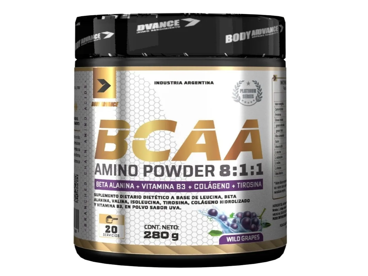 BCAA amino powder 8:1:1