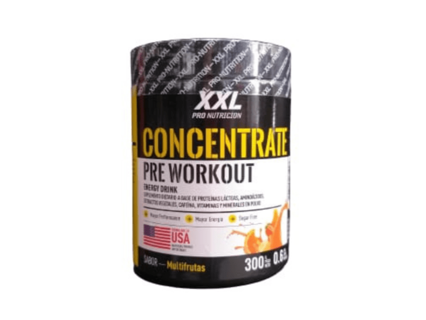 concéntrate pre workout