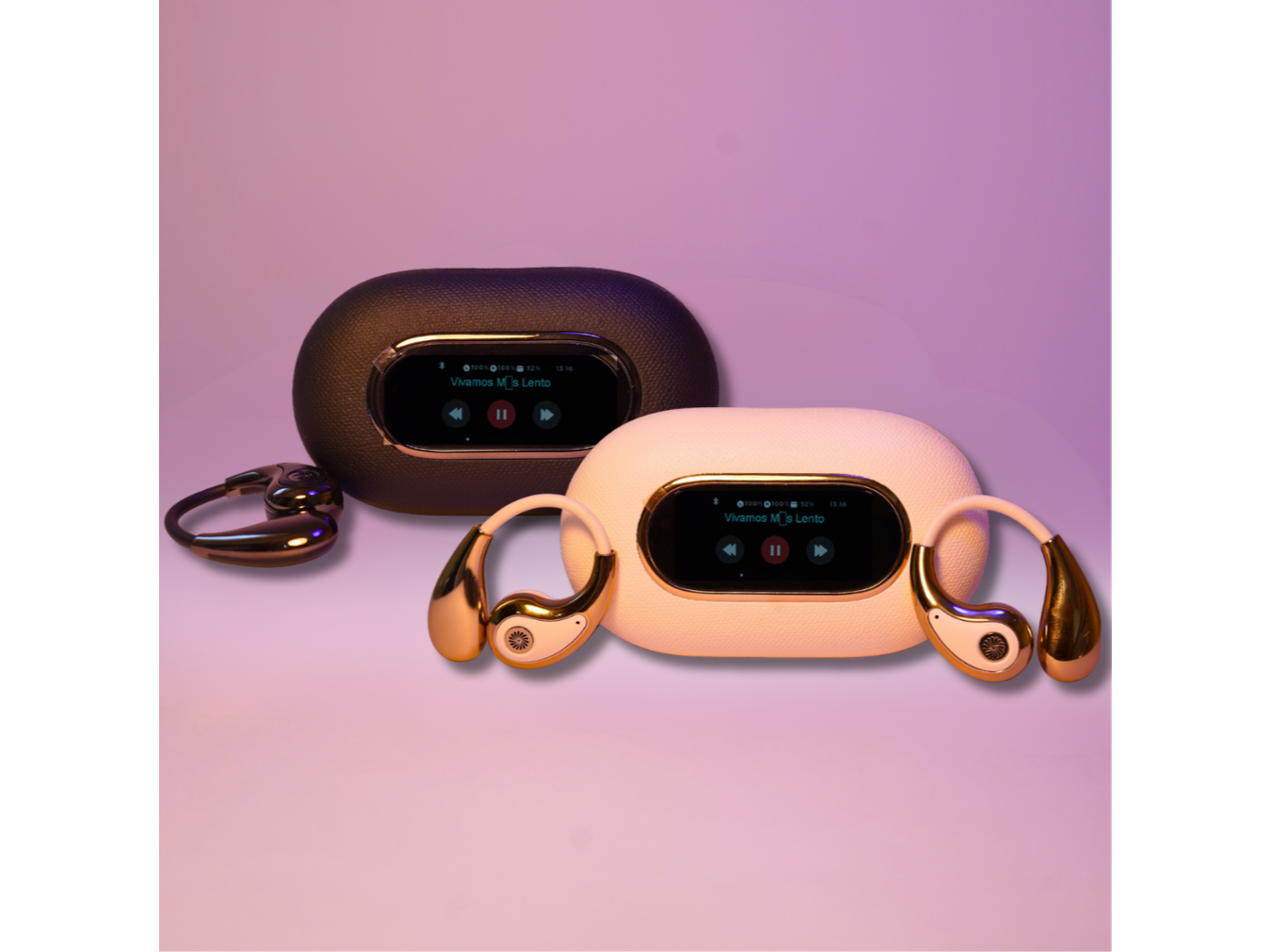 Auriculares con estuche inteligente Perfect Fit YX43