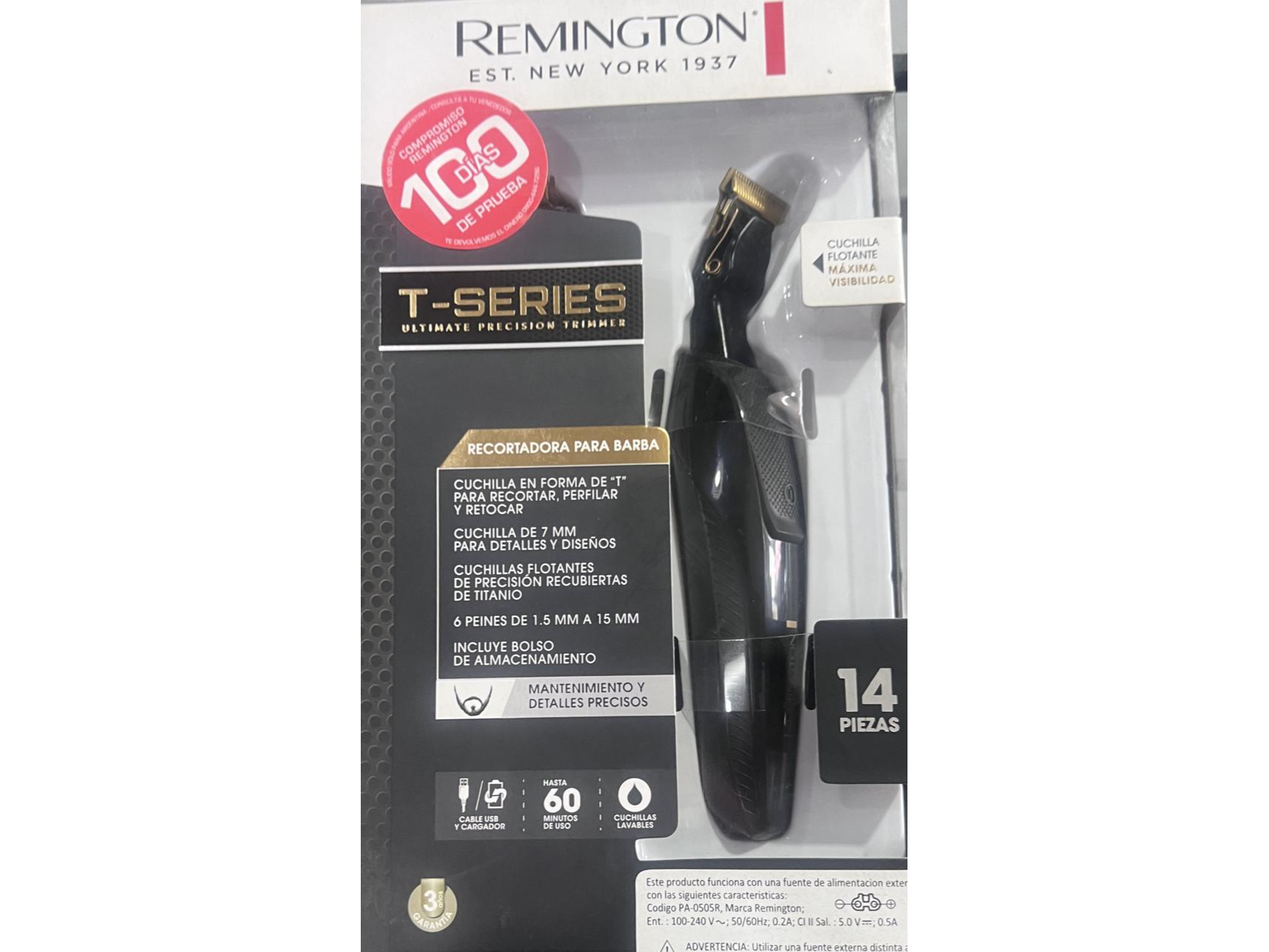 CORTADORA DE PELO REMINGTON T-SERIES