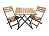 MESA DE JARDIN Y 2 SILLAS