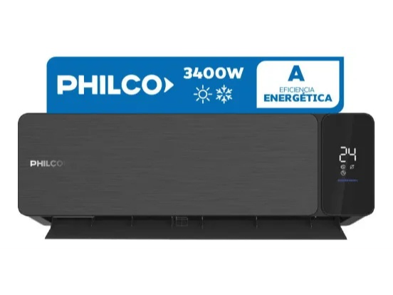 AIRE PHILCO 3400W NEGRO PHBKS34HA