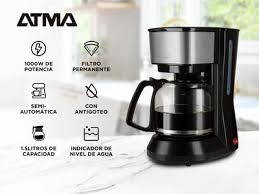 CAFETERA ATMA 12 POCILLOS ACERO