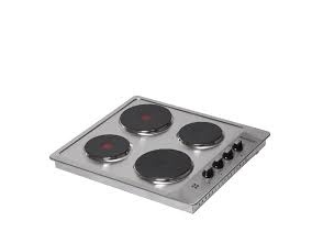 ANAFE ELECTRICO 4 HORN.DE ACERO