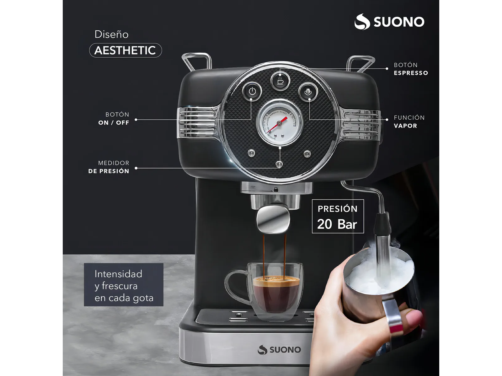 Cafetera Vintage Suono