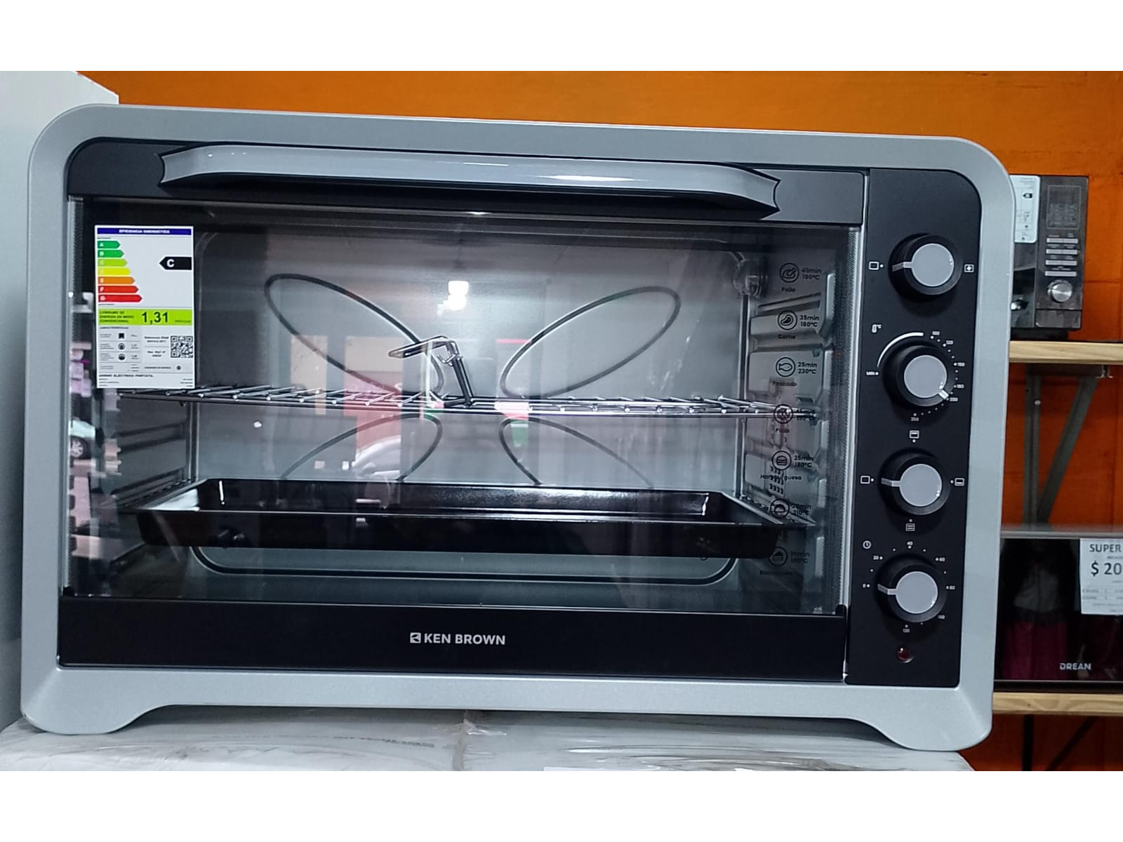 HORNO ELECTRICO KENBROWN 130L