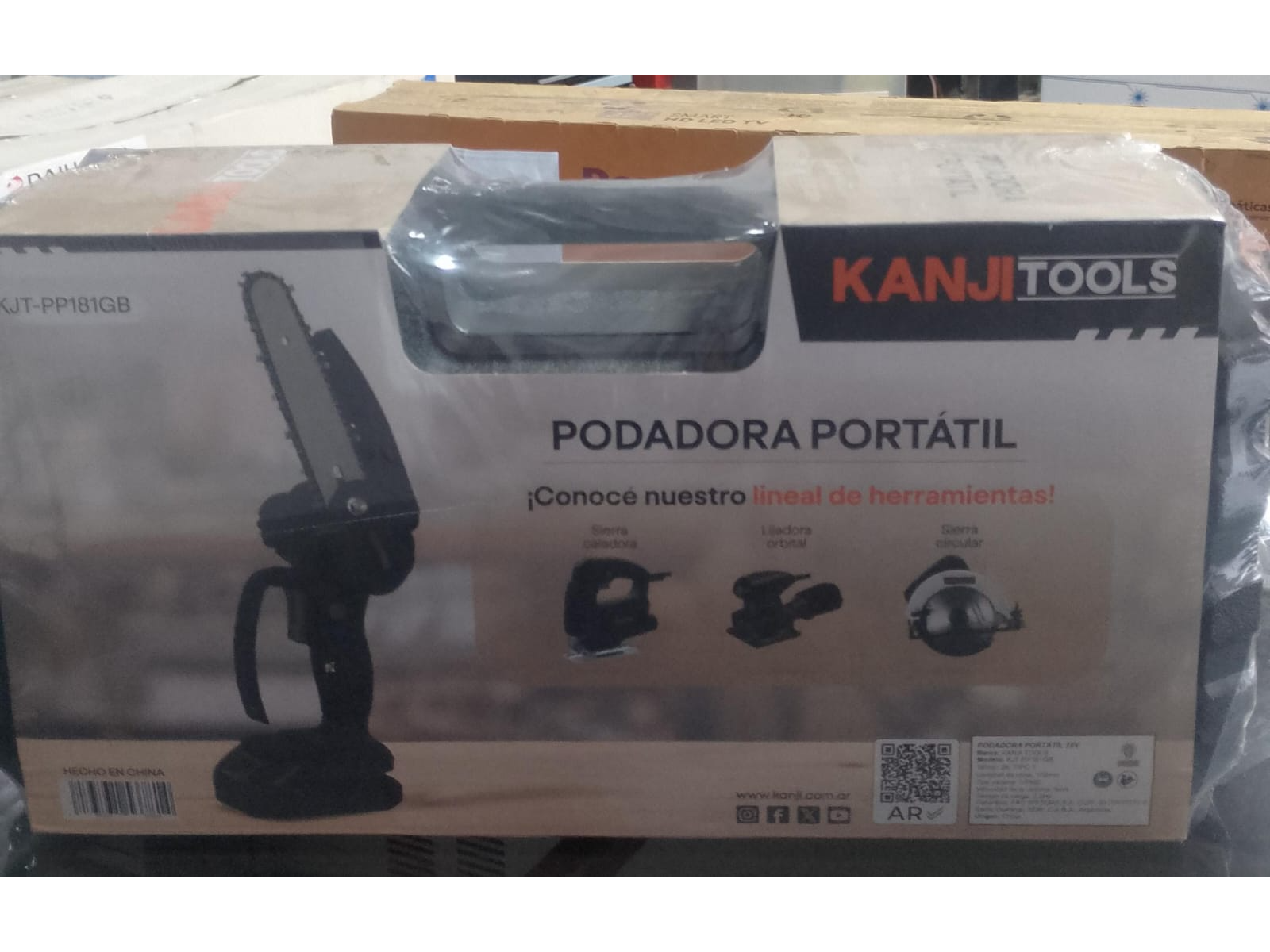Podadora portáti Kanji