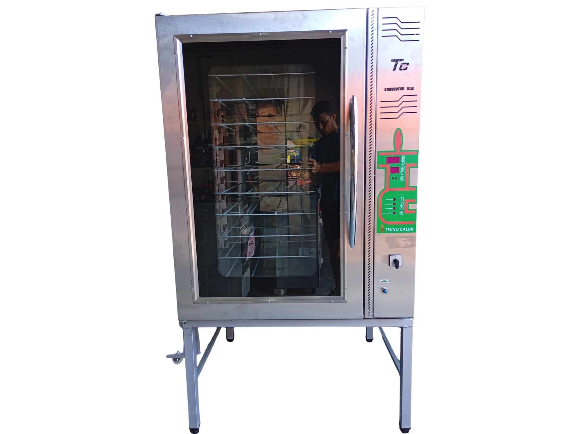 HORNO CONVECTOR 10 MOLDES