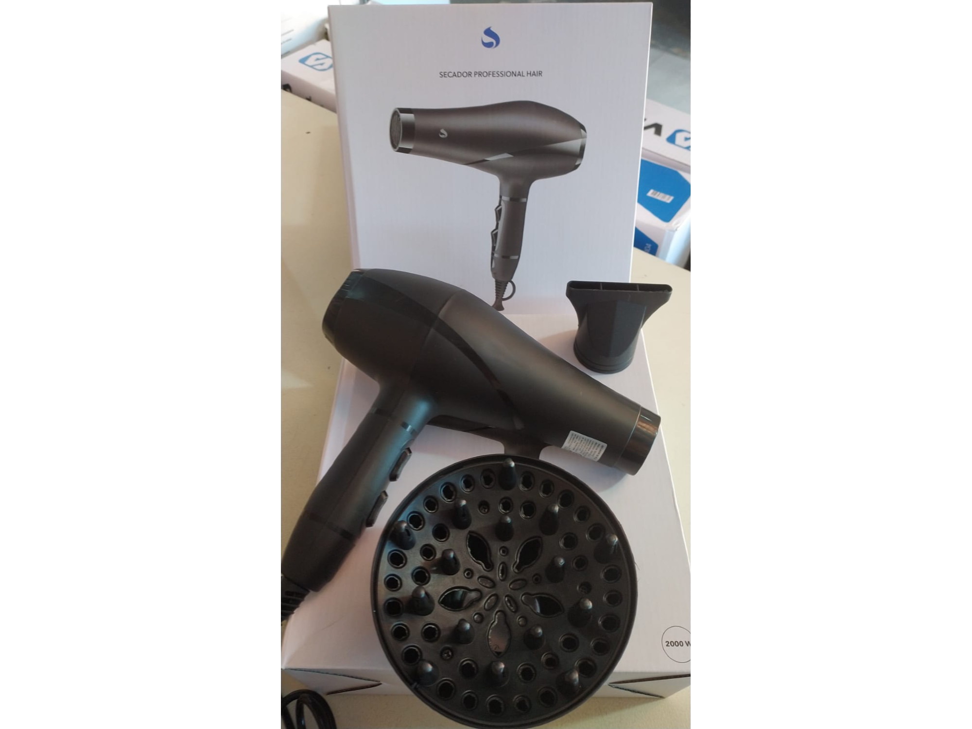 SECADOR PROFESSIONAL HAIR SUONO - 2000 WATTS