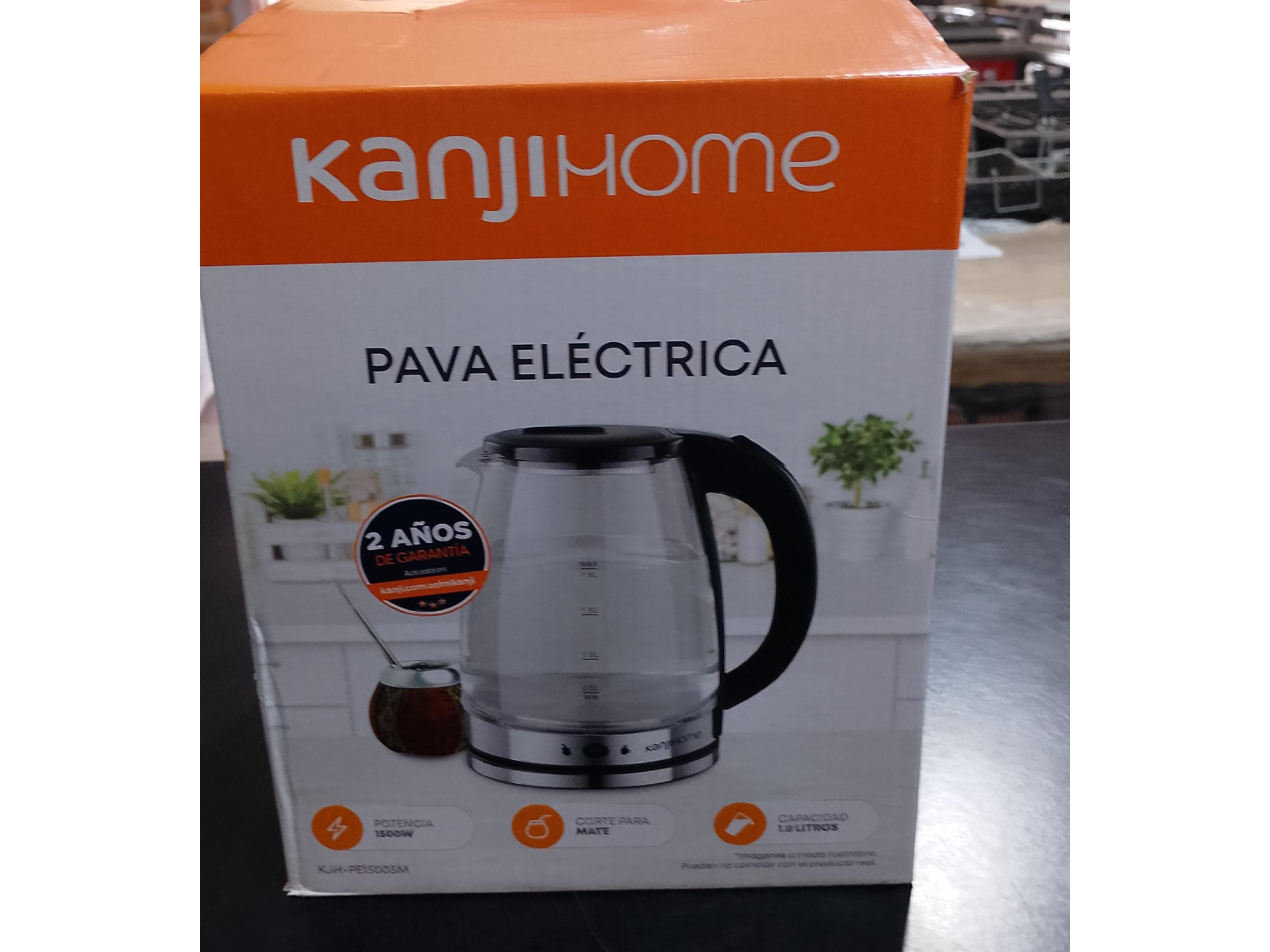Pava Electrica de Vidrio KANJI
