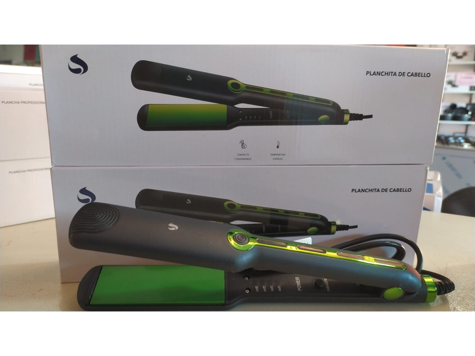 PLANCHITA DE PELO SUONO - TEMPERATURA 4 NIVELES