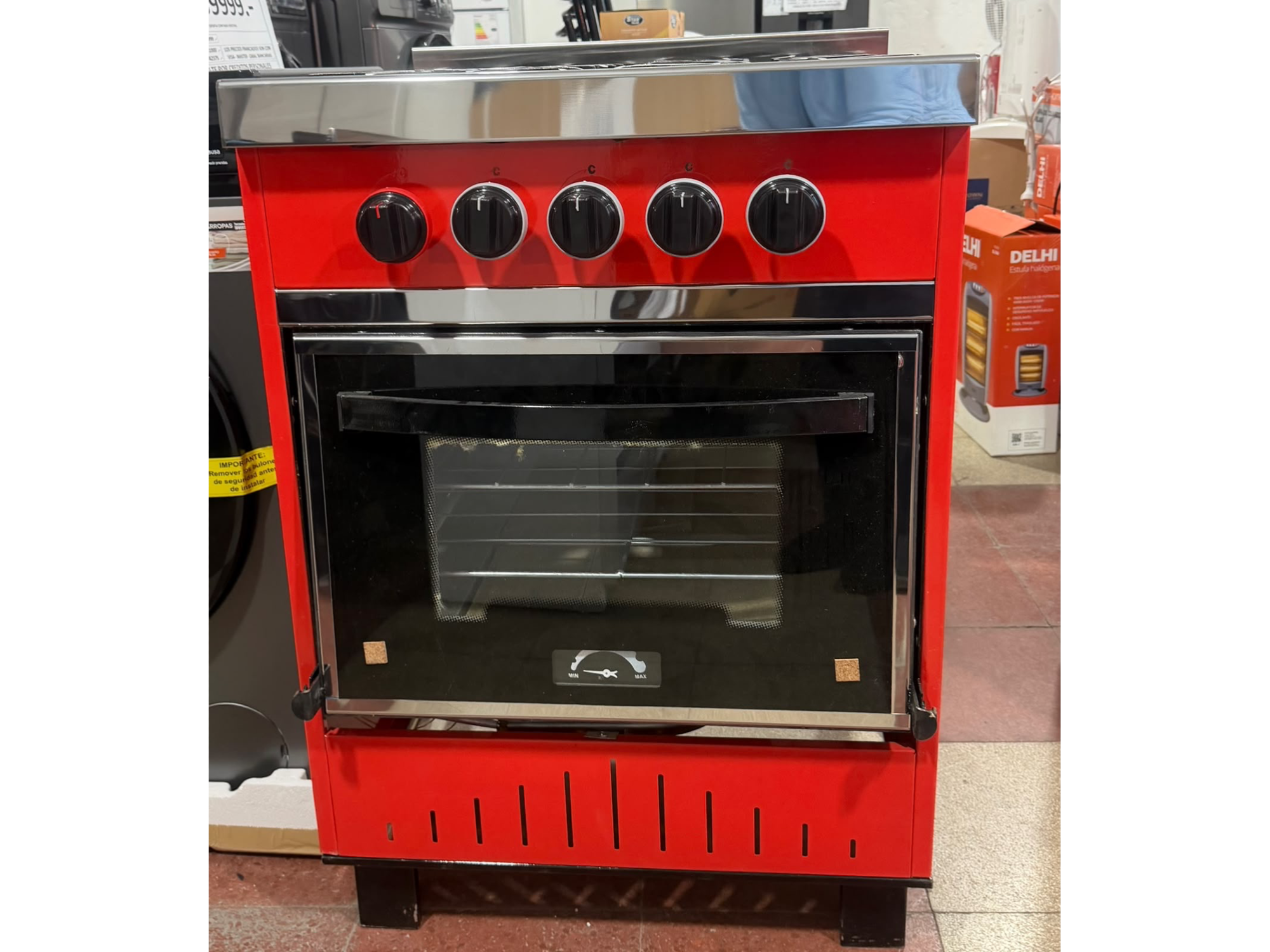 Cocina 4 hornallas GUADA