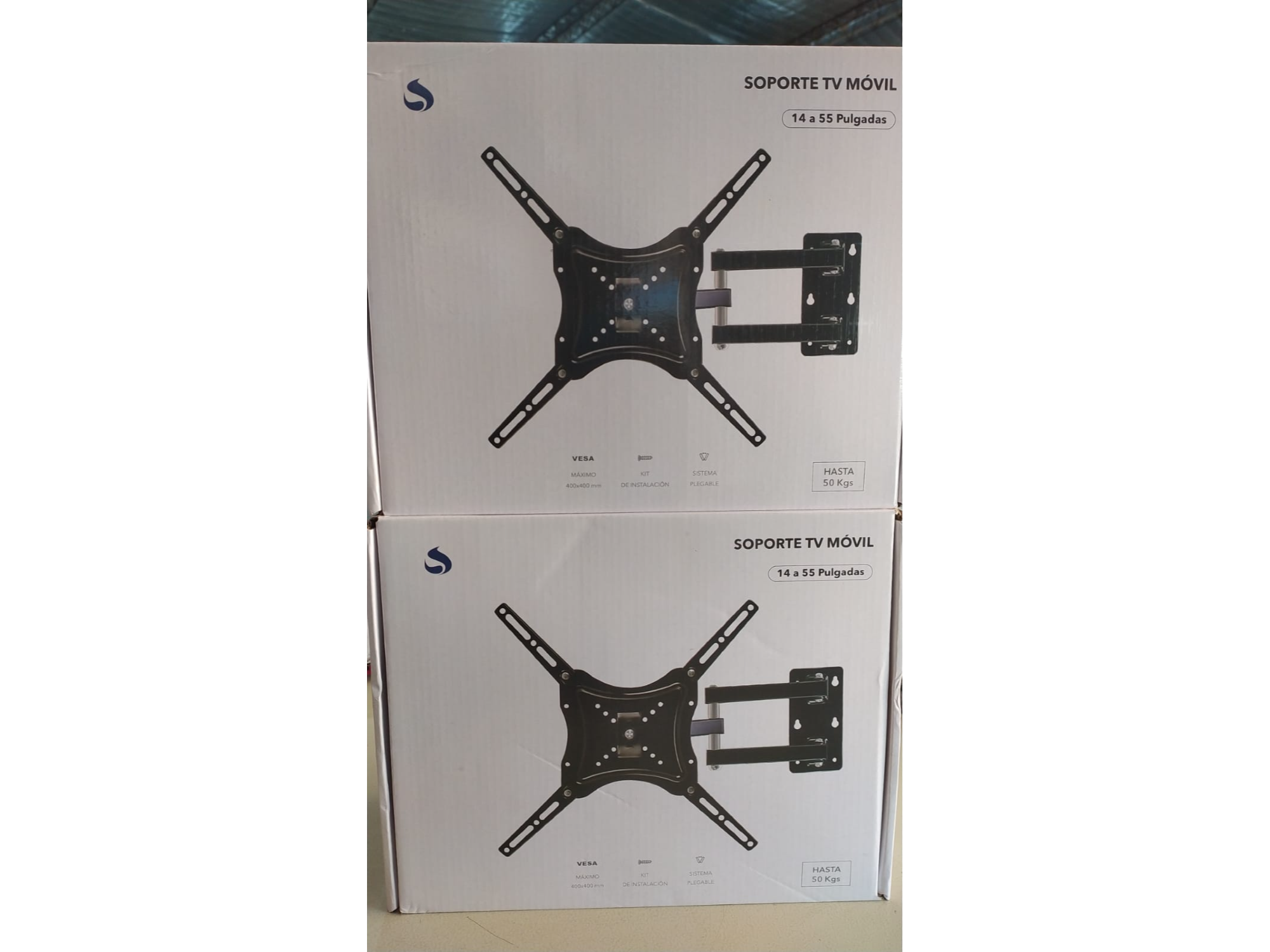 SOPORTE TV MOVIL SUONO - 14" A 55" PULGADAS