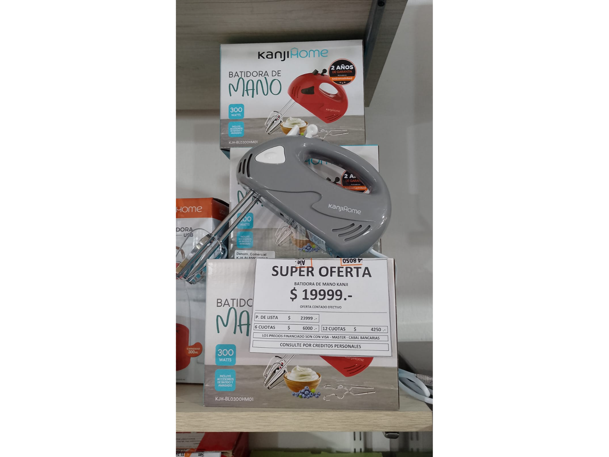 BATIDORA DE MANO KANJI