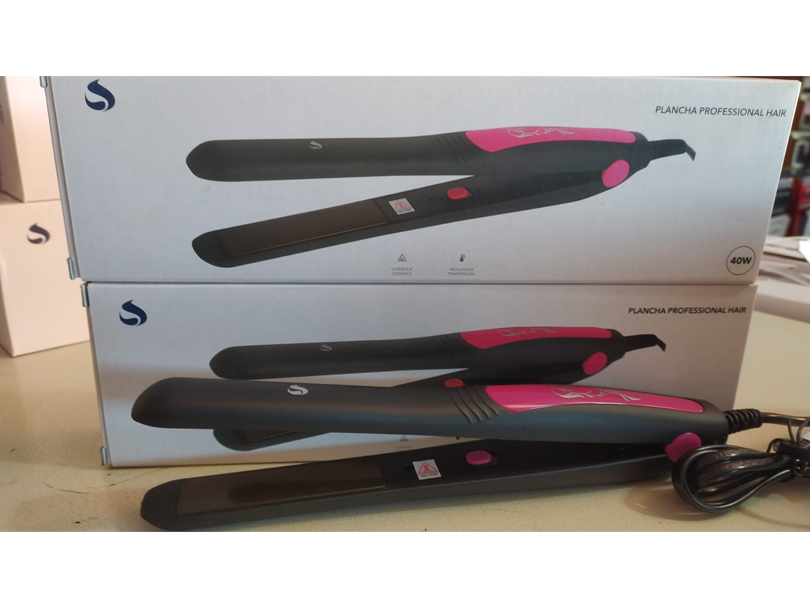 PLANCHA PROFESSIONAL HAIR SUONO - 40 WATTS