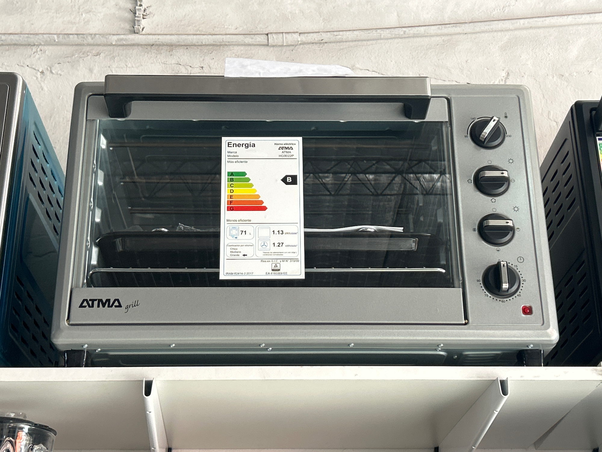 Horno Eléctrico Atma 90L
