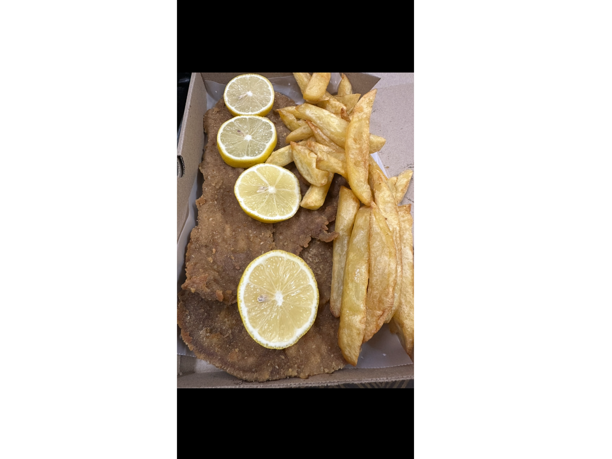 Milanesa común simple