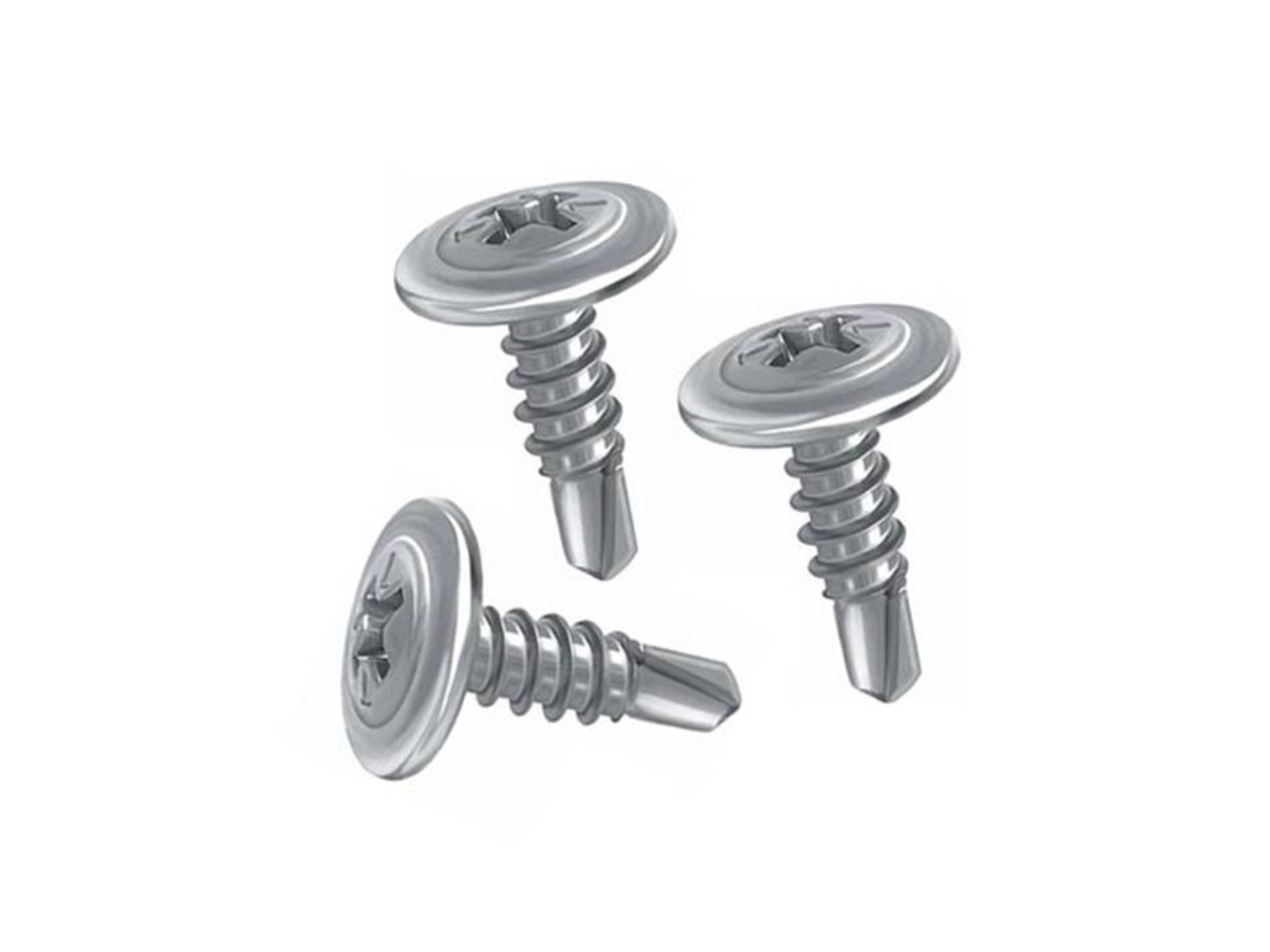 Tornillos autoperforante 8x1/2 cabeza tanque punta mecha - T1