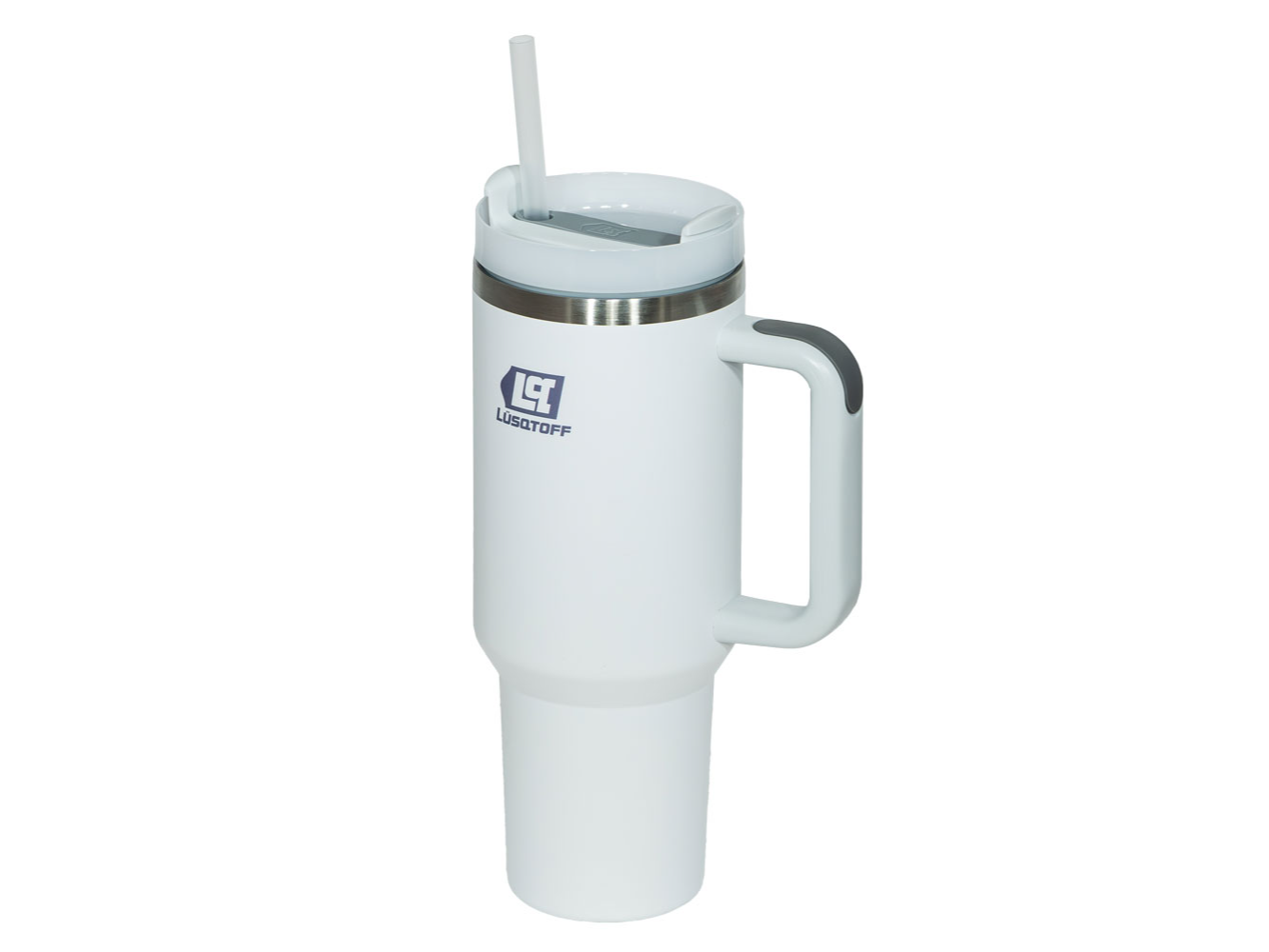 Vaso termico blanco 1,2 lts con tapa - Lusqtoff