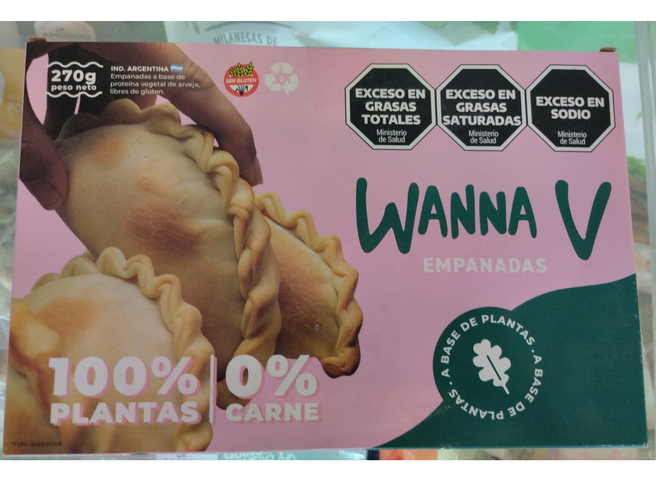 Empanadas Veganas "Wanna V" (3 u)