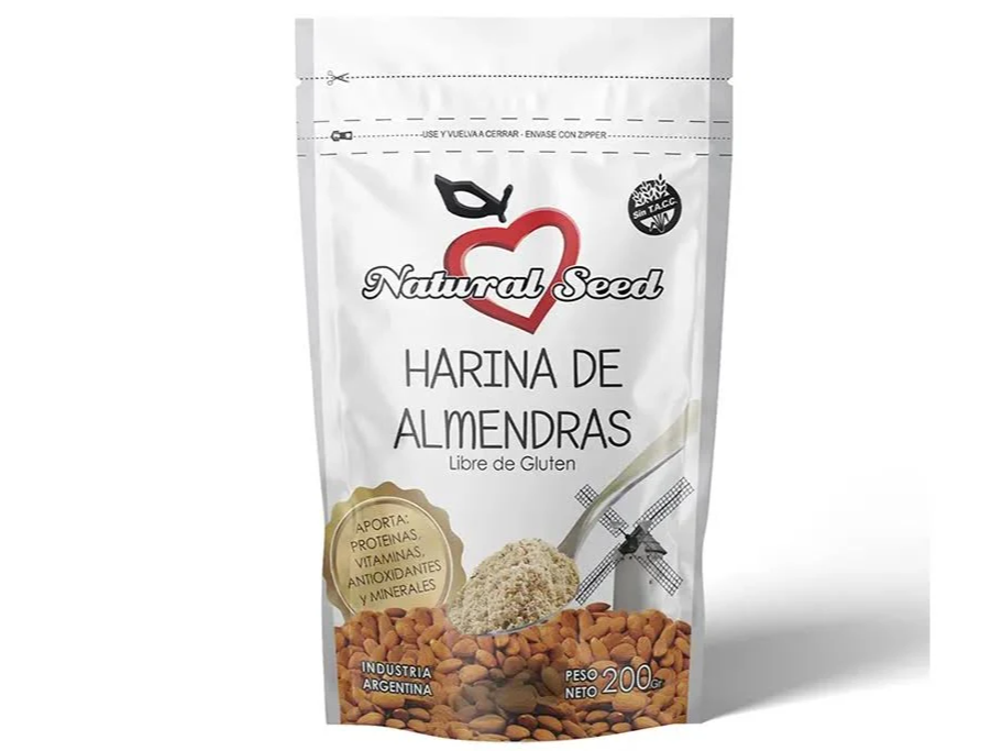 Harina de Almendras "Natural Seed" 200gr.
