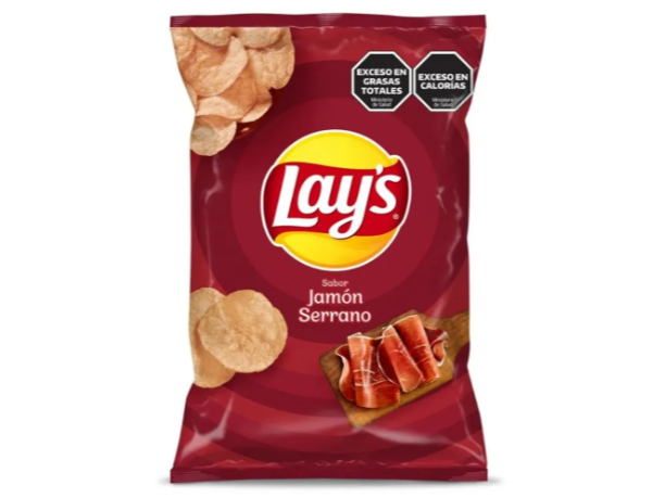 Papas Fritas Lays Jamon Serrano 134g