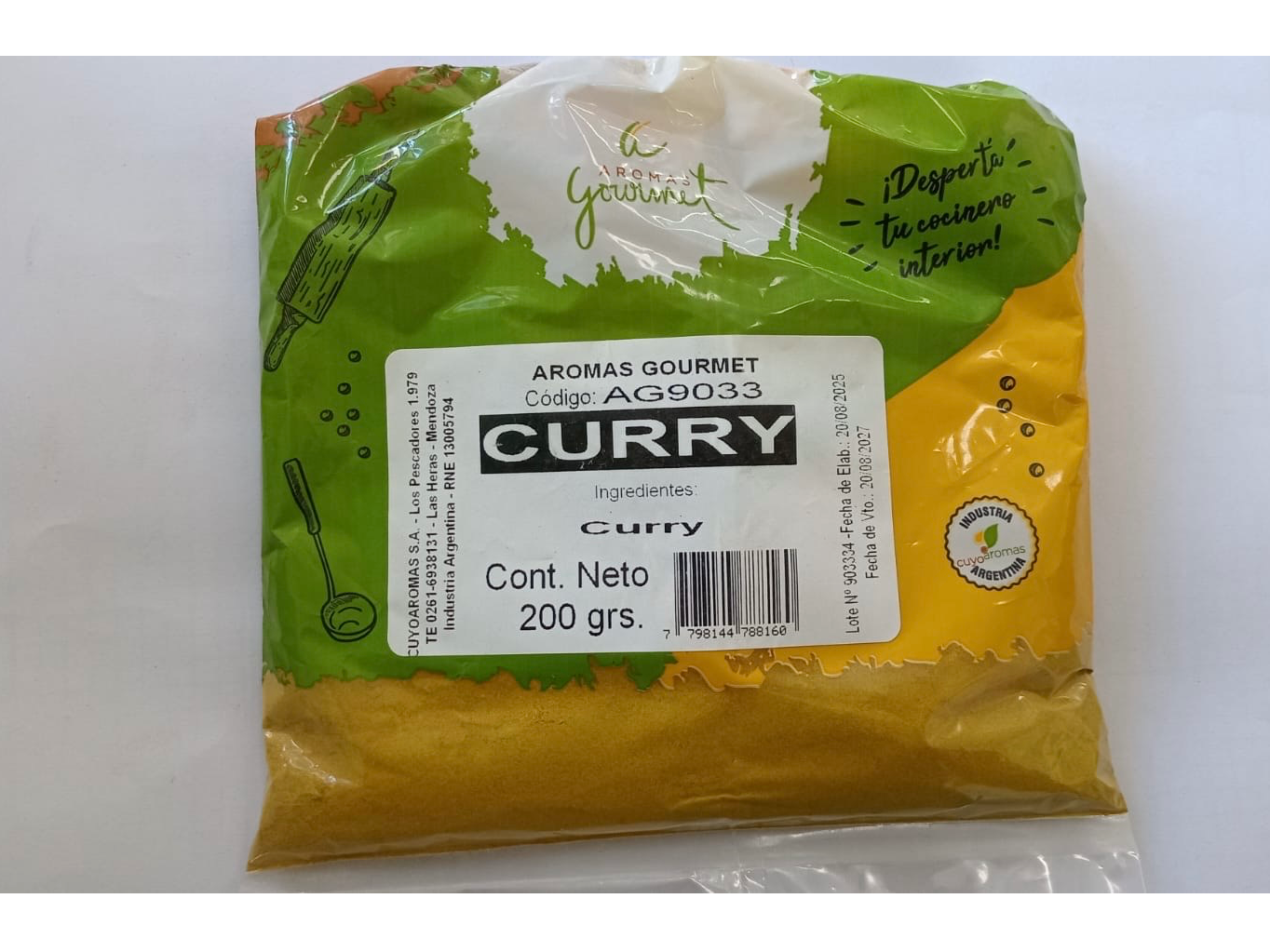 CURRY X 200g.