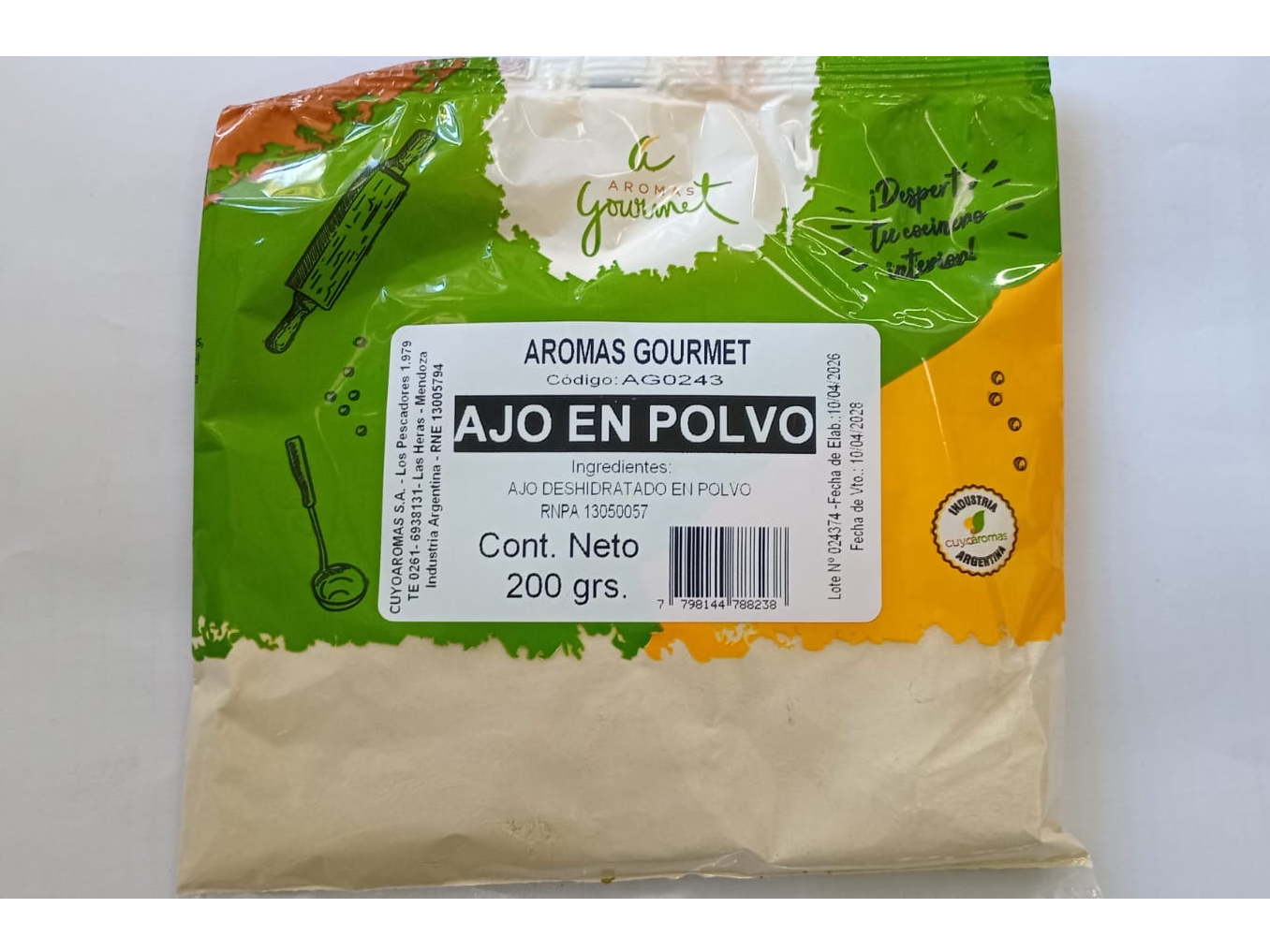 AJO EN POLVO X 200g.
