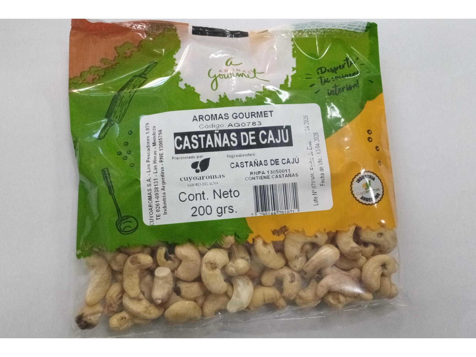 CASTAÑAS DE CAJÚ
