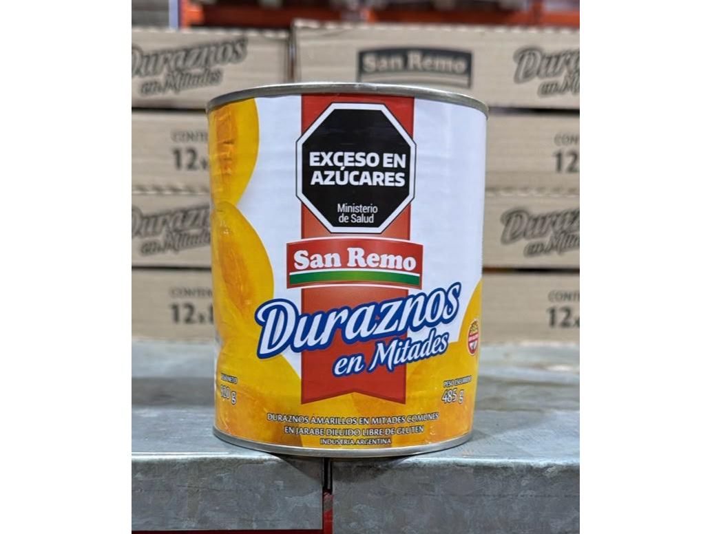 2 LATAS DE DURAZNOS