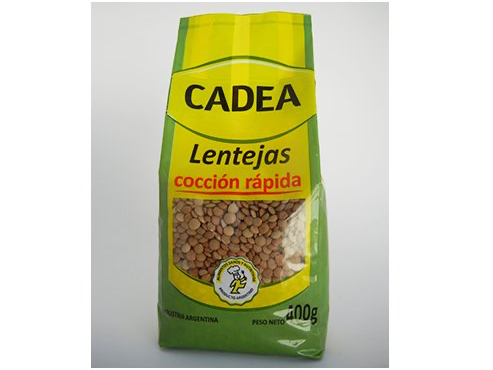 LENTEJAS X 400g.