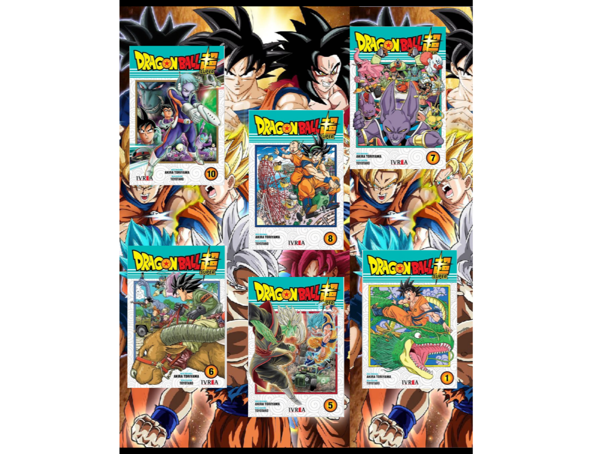 Mangas de dragón ball súper