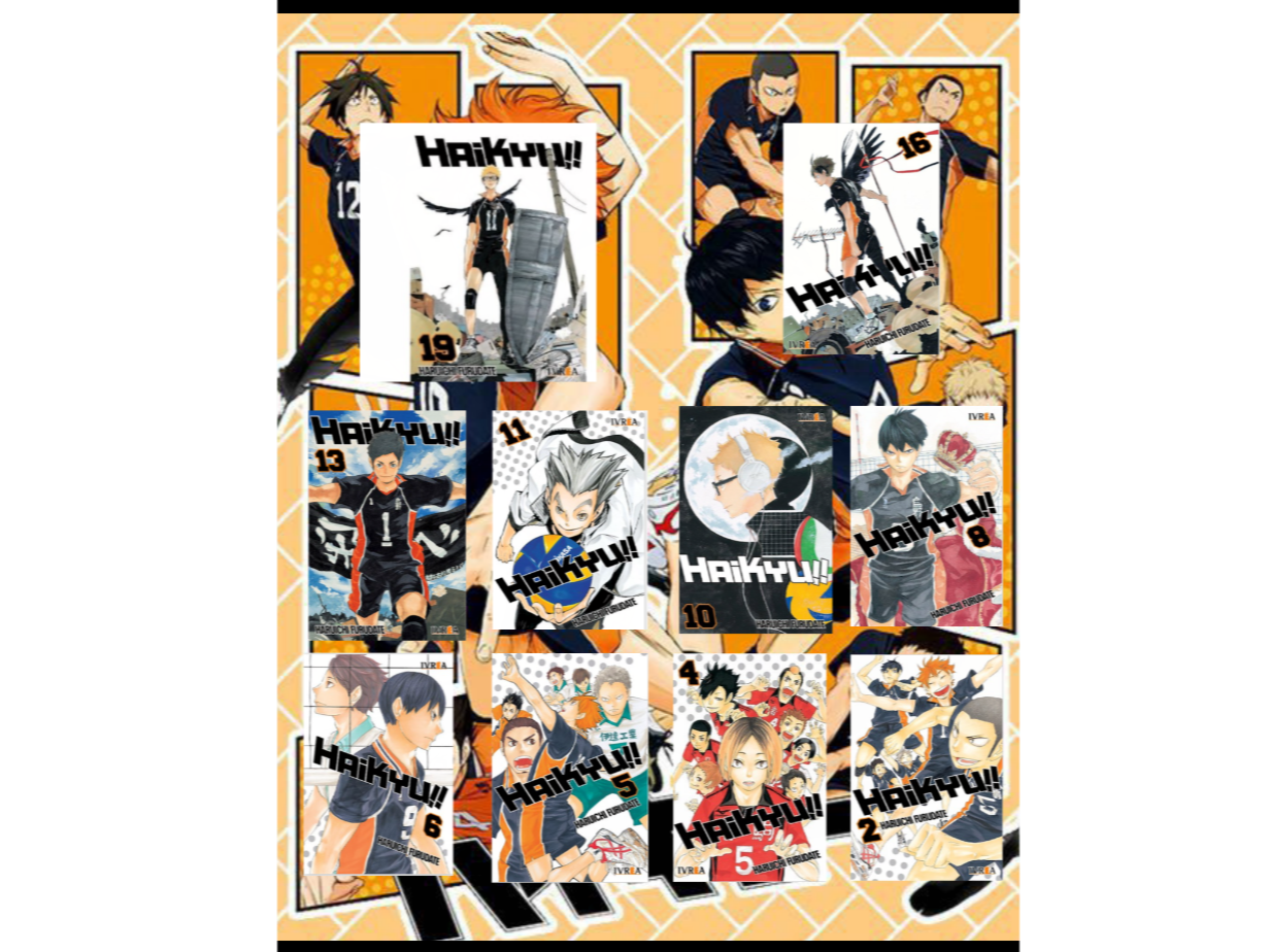 Mangas de haikyu