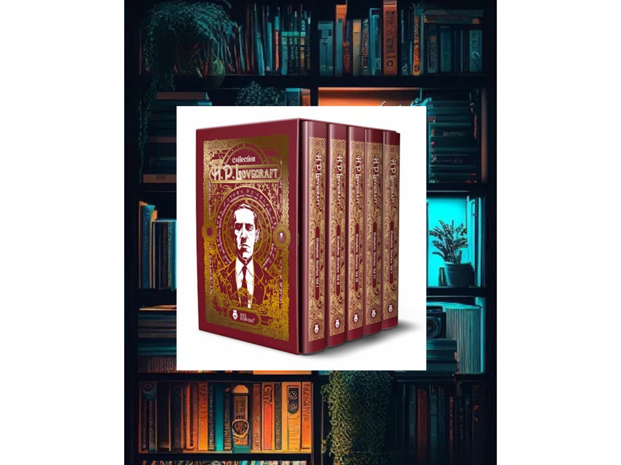 H.P Lovecraft (complete collection 5 books)