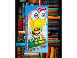 Ojazos la abeja Carmela (libro de goma Eva )