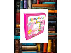 Unicornios (primeras palabras)-libro de goma Eva
