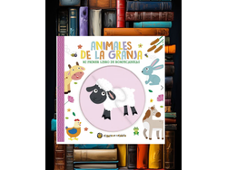 Animales de la granja (mí primer libro de rompecabezas) libro de tapa dura