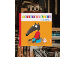 Pequeño lobo va al baño (tapa dura)