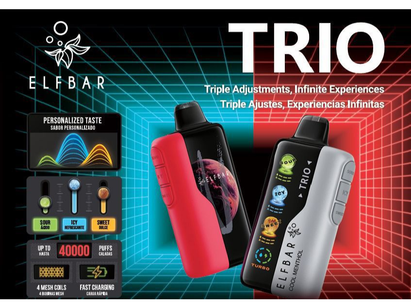 Mood Shop | Elfbar Trio 40.000 Puffs