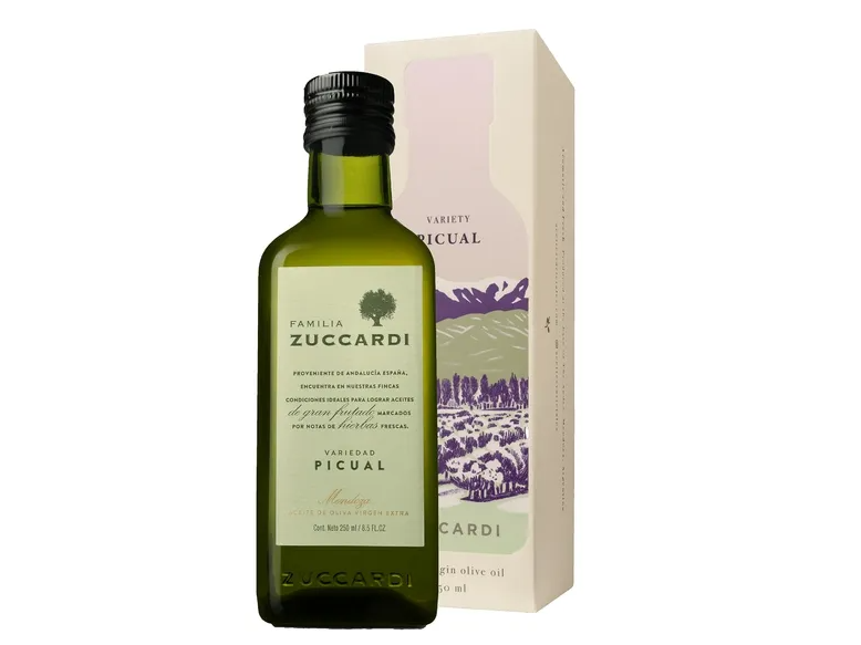 ACEITE DE OLIVA PICUAL EXTRA VIRGEN FLIA. ZUCCARDI X 250ML